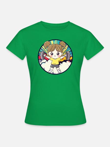 Training Trainieren - Frauen T-Shirt - Kelly Green
