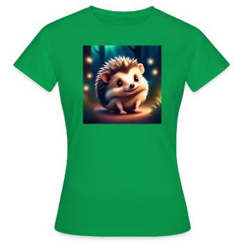 animal animation - Frauen T-Shirt - Kelly Green - Vorne - AI Model Female 172 dark (172cm)