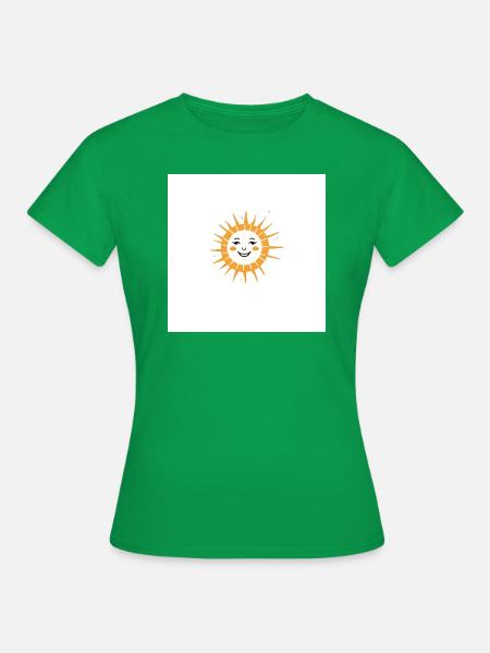 Sonne - Frauen T-Shirt - Kelly Green