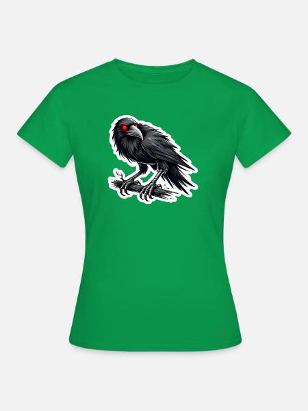 Rabenvogel - Frauen T-Shirt - Kelly Green