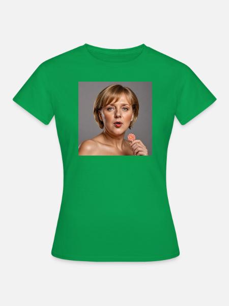Angela - Frauen T-Shirt - Kelly Green