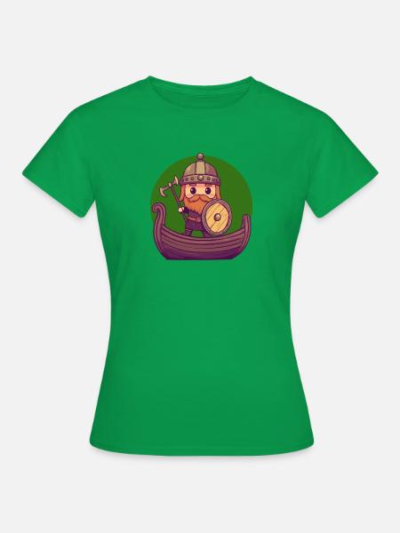 Wikinger Nordisch - Frauen T-Shirt - Kelly Green