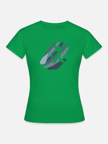 Bowling Kugel - Frauen T-Shirt - Kelly Green