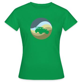 Autocross Speedster Car - T-shirt Femme - vert - Devant - AI Model Female 172 dark (172cm)