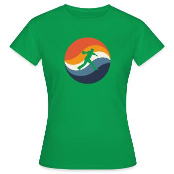 Cônes melon - T-shirt Femme - vert - Devant - AI Model Female 172 dark (172cm)