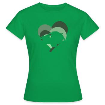 Voiture de sport automobile d'autocross - T-shirt Femme - vert - Devant - AI Model Female 172 dark (172cm)