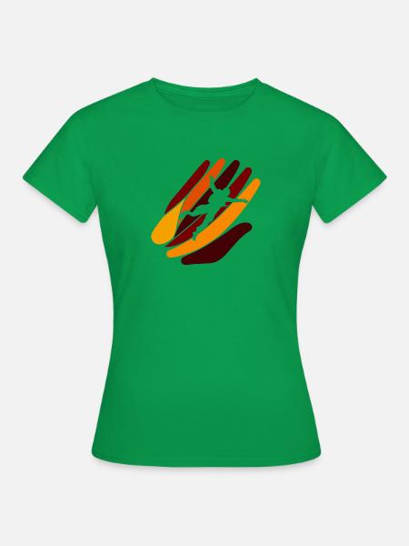 Parachuting Freifall - Frauen T-Shirt - Kelly Green