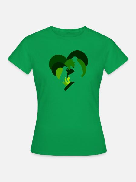 Hundeschule Agility Hundetraining - Frauen T-Shirt - Kelly Green