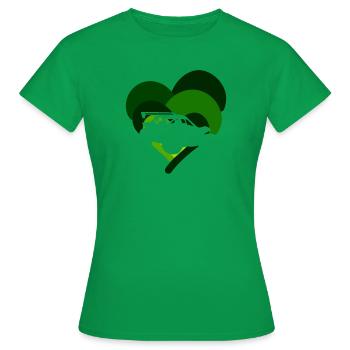 Voiture de sport voiture d'autocross - T-shirt Femme - vert - Devant - AI Model Female 172 dark (172cm)