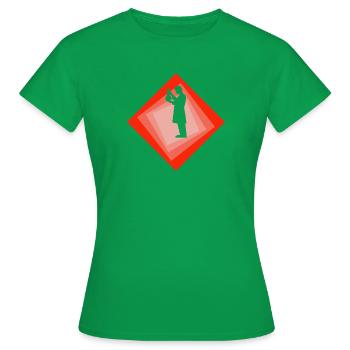 Chimie Molécule chimique - T-shirt Femme - vert - Devant - AI Model Female 172 dark (172cm)