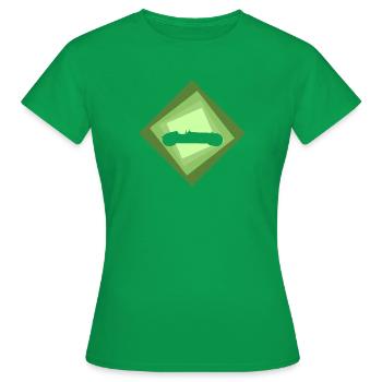 Tuning véhicule - T-shirt Femme - vert - Devant - AI Model Female 172 dark (172cm)
