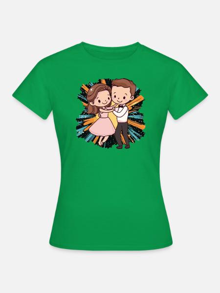 Tanzen Balltanz - Frauen T-Shirt - Kelly Green