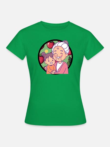 Oma Großmutter - Frauen T-Shirt - Kelly Green