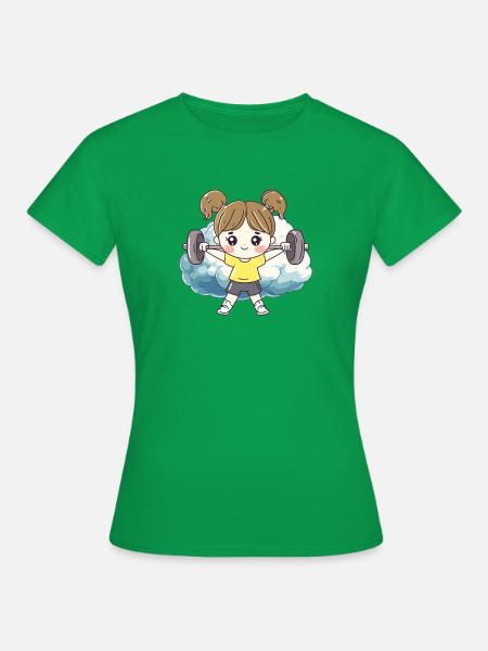Training Trainieren - Frauen T-Shirt - Kelly Green