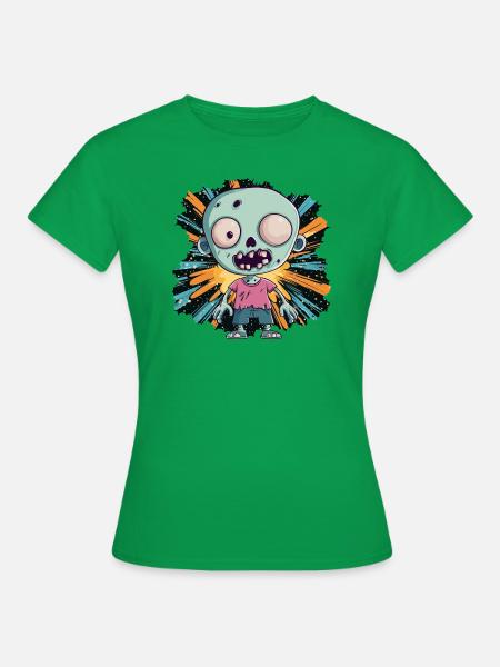 Zombie Grab - Frauen T-Shirt - Kelly Green