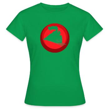 Maquette ferroviaire Rails ferroviaires - T-shirt Femme - vert - Devant - AI Model Female 172 dark (172cm)