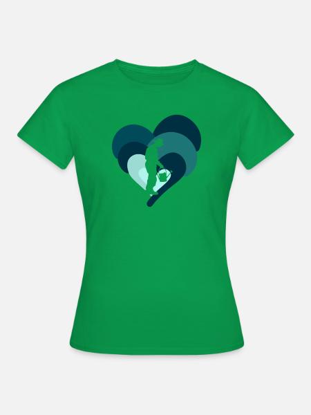 Gartenarbeit Gärtnern Gartenbau - Frauen T-Shirt - Kelly Green