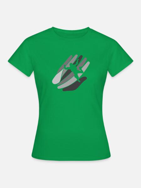 Skydiving Luft Base Jumping - Frauen T-Shirt - Kelly Green