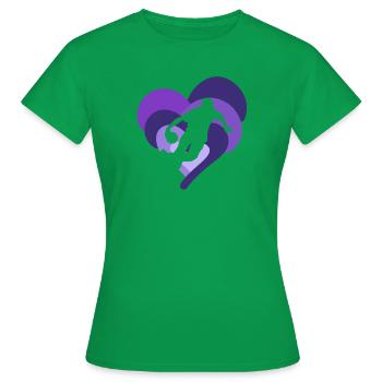 Bowler Bowling Pin - Frauen T-Shirt - Kelly Green - Vorne - AI Model Female 172 dark (172cm)