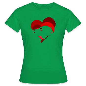 Autocross Auto Rennauto - Frauen T-Shirt - Kelly Green - Vorne - AI Model Female 172 dark (172cm)
