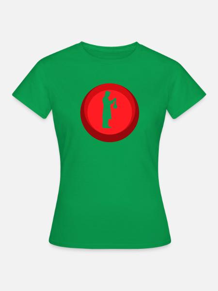 Chemie Molekül Nerd - Frauen T-Shirt - Kelly Green