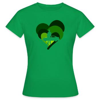 Vendeur de voitures Tuner Voiture - T-shirt Femme - vert - Devant - AI Model Female 172 dark (172cm)