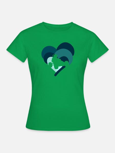 Auto Rennwagen - Frauen T-Shirt - Kelly Green