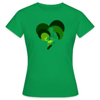 Chef étoilé - T-shirt Femme - vert - Devant - AI Model Female 172 dark (172cm)