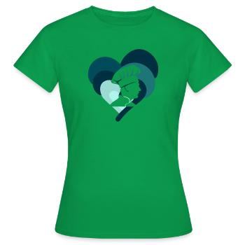 Cuisinier Hobby Cuisinier Cuisinier - T-shirt Femme - vert - Devant - AI Model Female 172 dark (172cm)