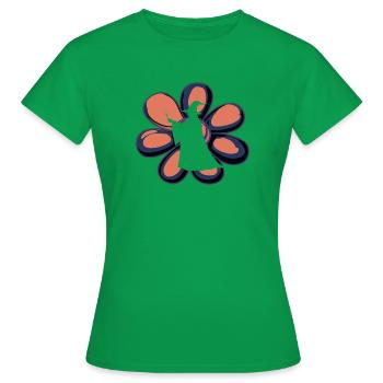 Mage spells - Women's T-Shirt - kelly green - Front - AI Model Female 172 dark (172cm)