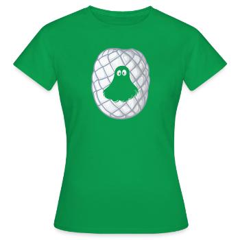 Fantôme Horreur Fantômes - T-shirt Femme - vert - Devant - AI Model Female 172 dark (172cm)
