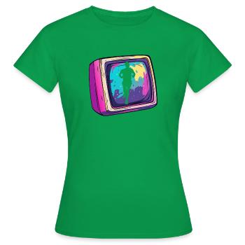 Marathon Ziel Ausdauer - Frauen T-Shirt - Kelly Green - Vorne - AI Model Female 172 dark (172cm)