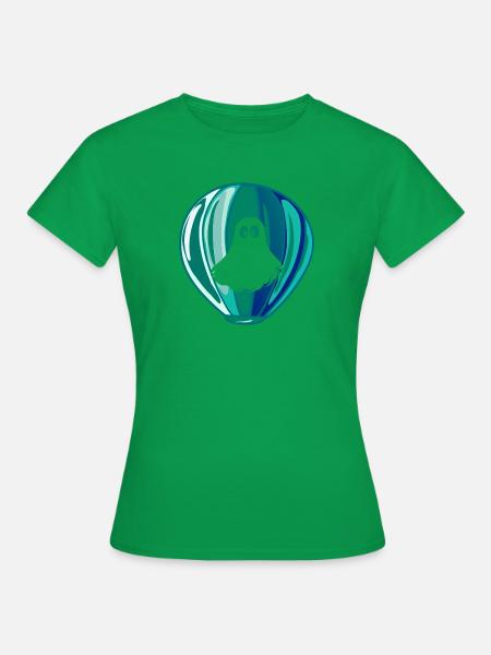 Gespenst Untote Geister - Frauen T-Shirt - Kelly Green