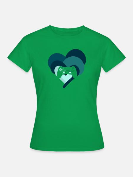 Gaming Spiele - Frauen T-Shirt - Kelly Green