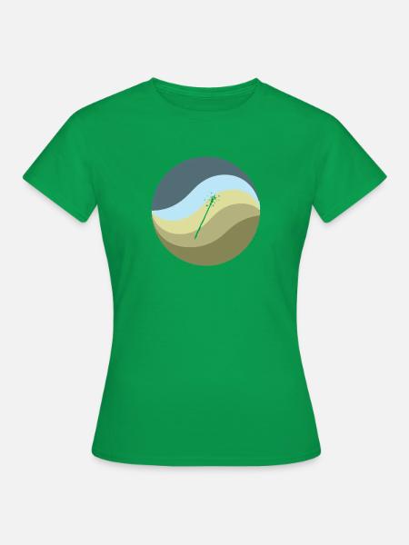 Magier Buehne - Frauen T-Shirt - Kelly Green
