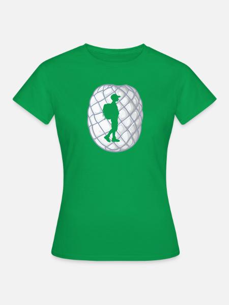 Pfadfinder Abenteuer Camping - Frauen T-Shirt - Kelly Green