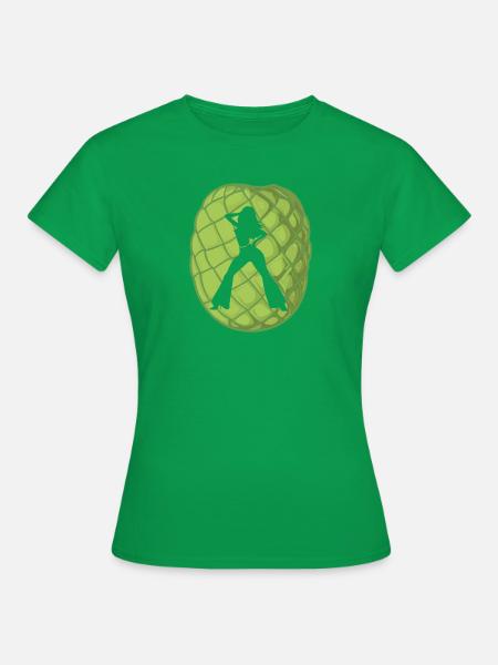 Disco Party Lichter - Frauen T-Shirt - Kelly Green