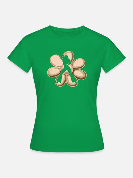 Disco Lichter - Frauen T-Shirt - Kelly Green