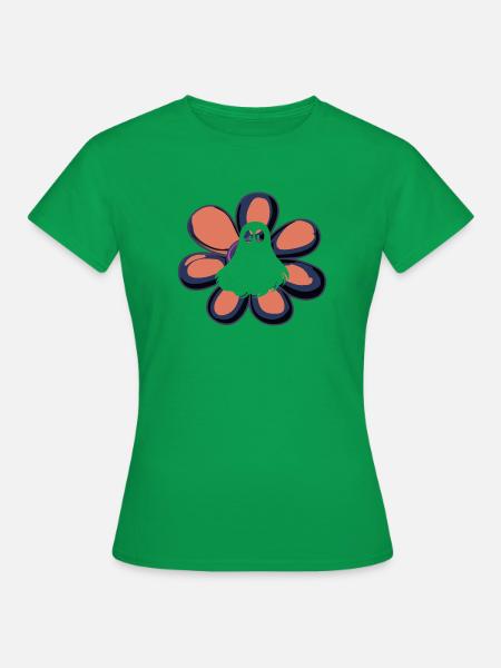 Gespenst Mystery - Frauen T-Shirt - Kelly Green