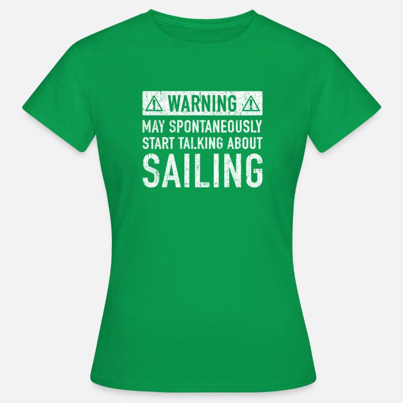 Fun Sail Gift: Order Here - Women's T-Shirt - kelly green