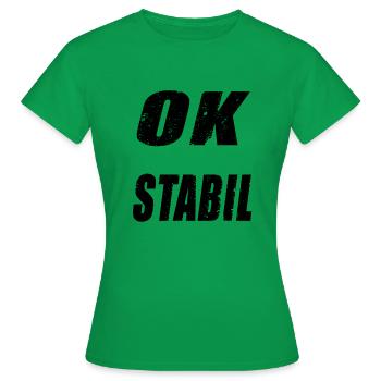 Stable - Women's T-Shirt - kelly green - Front - AI Model Female 172 dark (172cm)