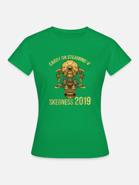 Dämpfen weiter - Frauen T-Shirt - Kelly Green