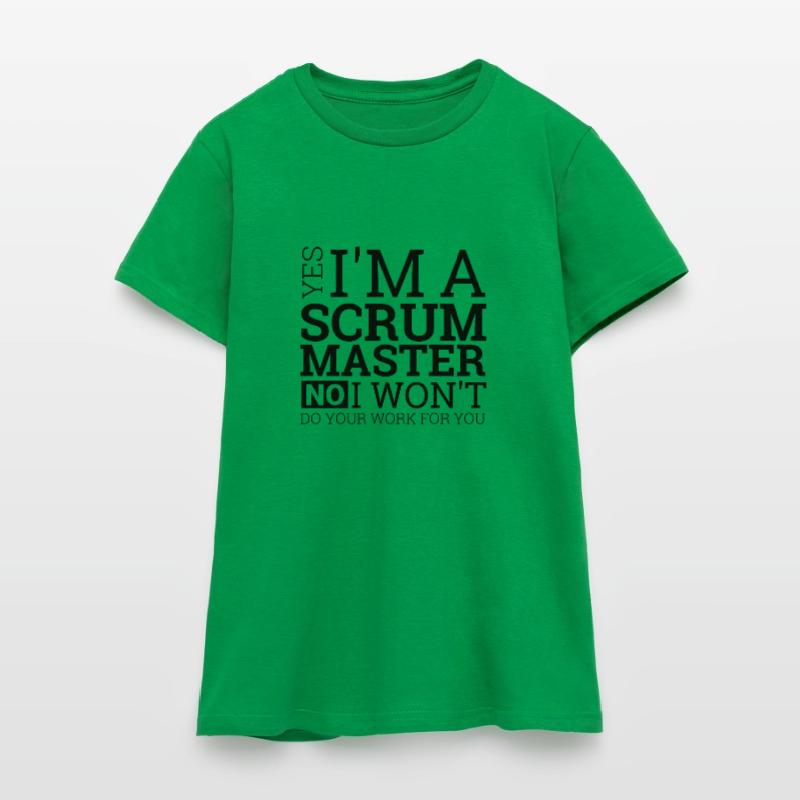 « Scrum Master » | Programmeurs T-shirt Femme