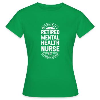 Infirmier - T-shirt Femme - vert - Devant - AI Model Female 172 dark (172cm)