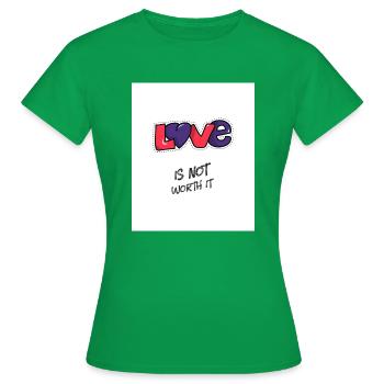 T-shirt femme avec imprimé - T-shirt Femme - vert - Devant - AI Model Female 172 dark (172cm)