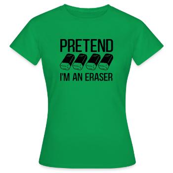 Cadeau de costume de gomme - T-shirt Femme - vert - Devant - AI Model Female 172 dark (172cm)