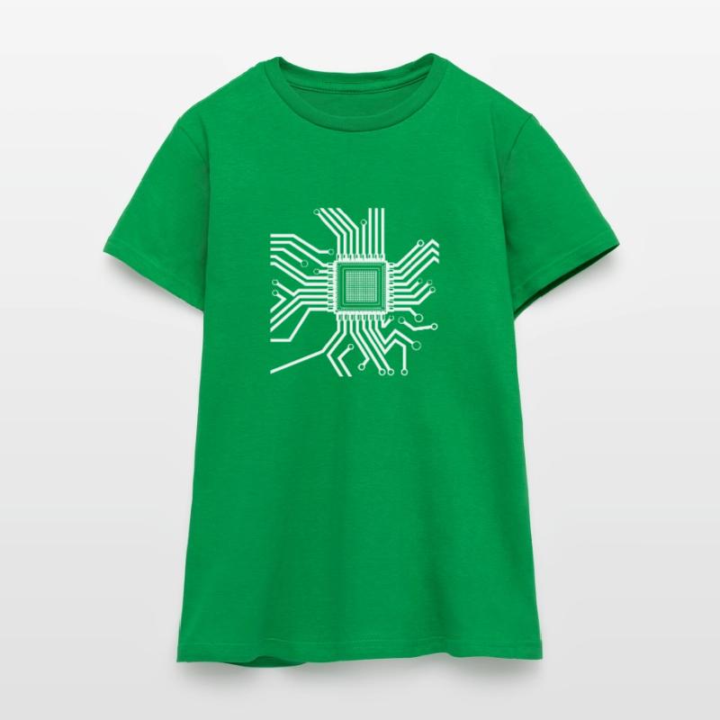 Developer Coder Programmer Microchip Women's T-Shirt