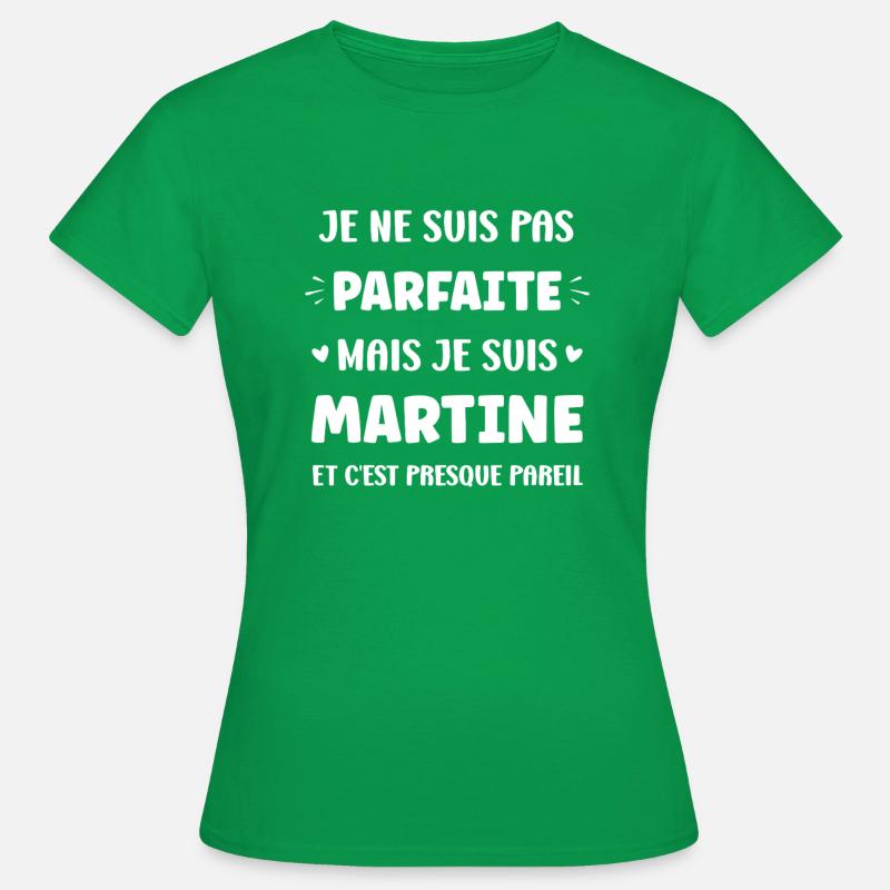 Martine - T-shirt Femme - vert