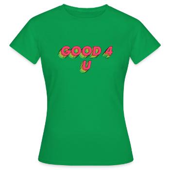 Gut 4 U - Frauen T-Shirt - Kelly Green - Vorne - AI Model Female 172 dark (172cm)