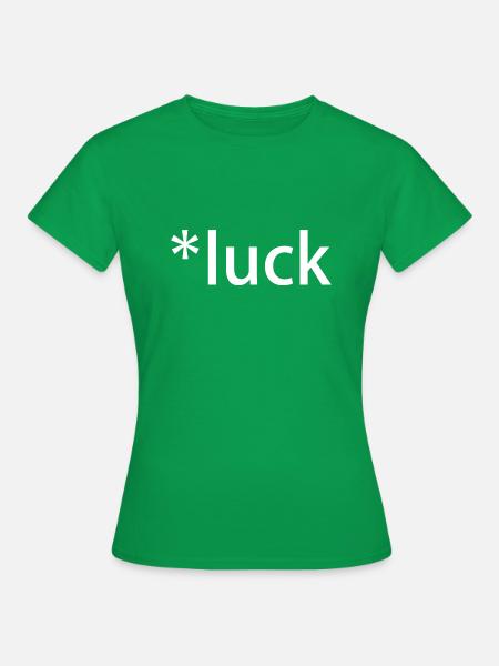 Luck St. Patricks Day - Frauen T-Shirt - Kelly Green